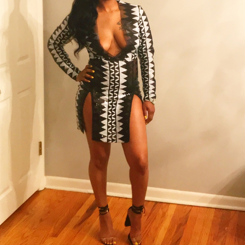 Sexy Patterned Dress